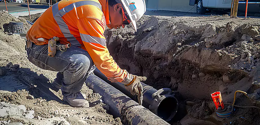 Professional Underground Pipe Repair Services in Fort Smith, AR.